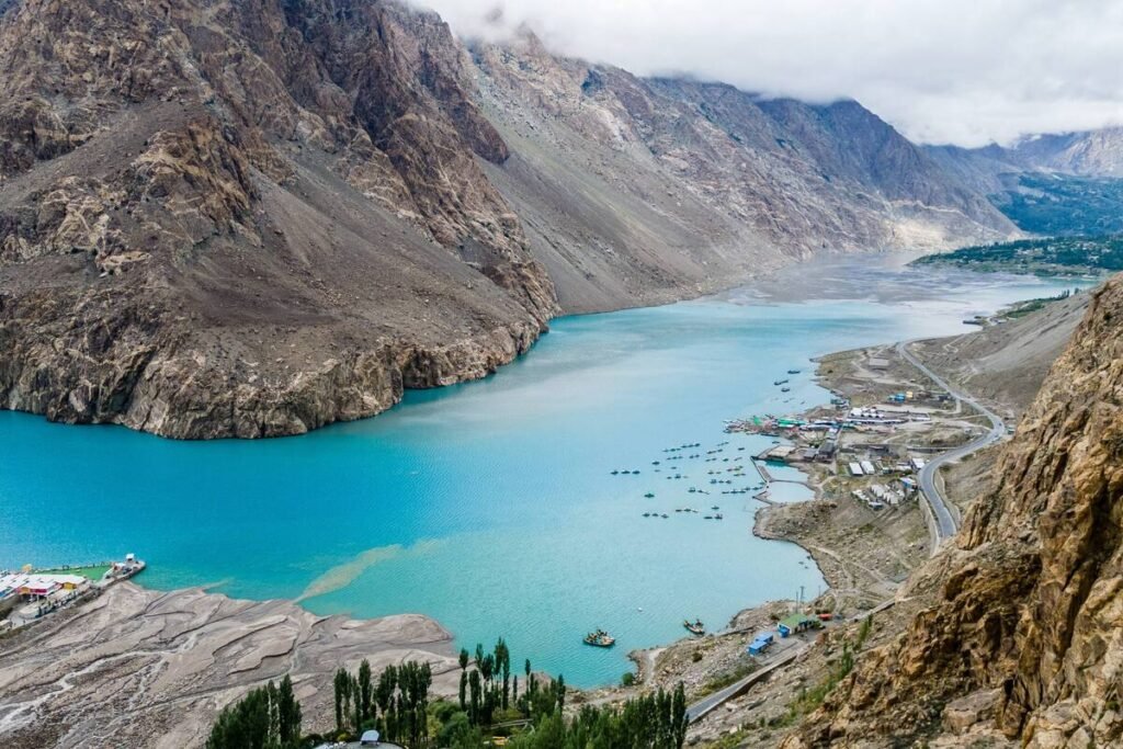 Natural Lake in Pakistan